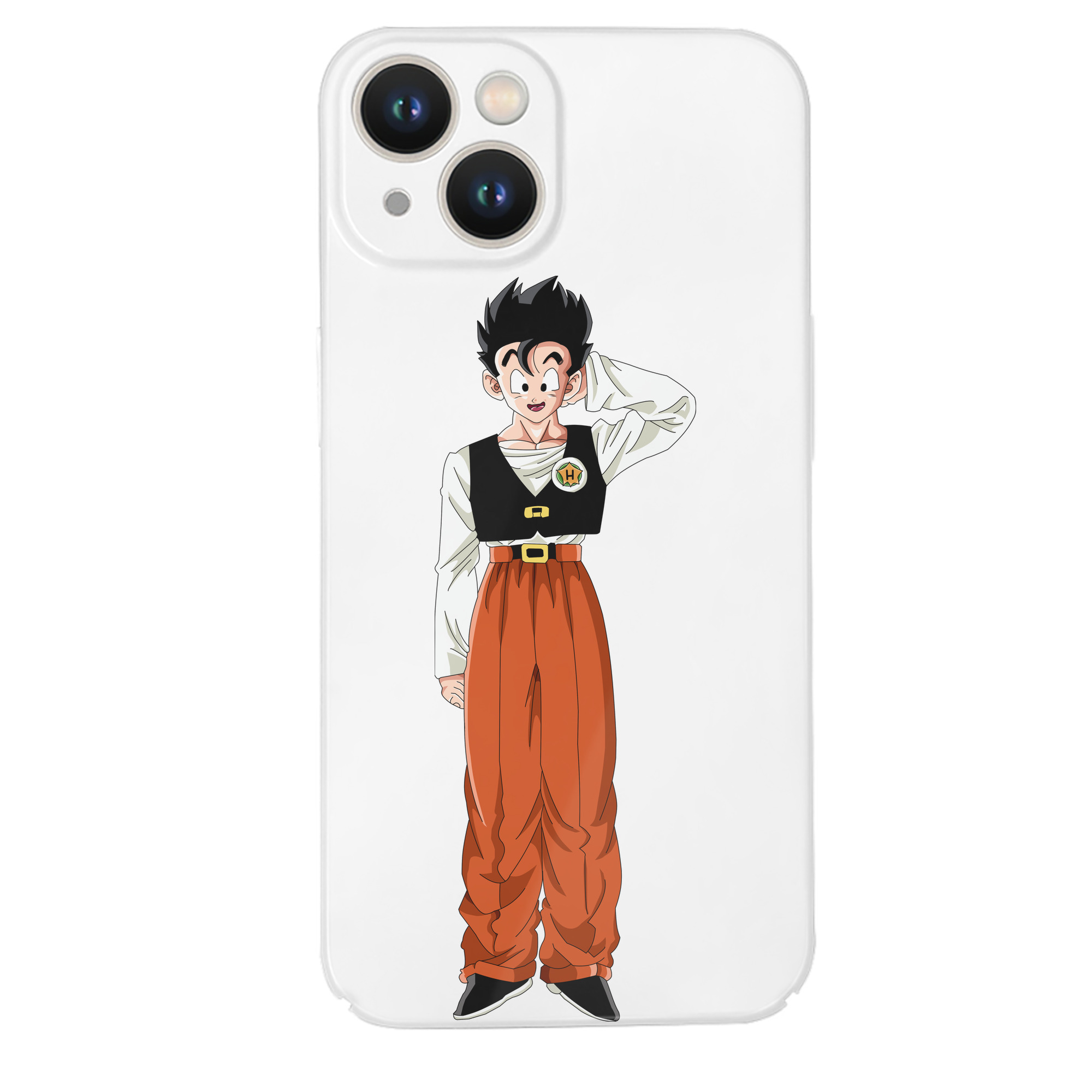 （画像用） ドラゴンボール 孫 悟飯（そんごはん）DRAGON BALL Son Gohan 【iPhone 14シリーズ対応】ハードケース